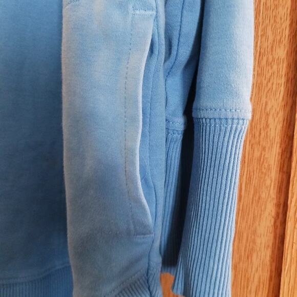 L.L. Bean Cowl Neck Pullover Soft Blue Loungewear Size XL - Picture 4 of 6